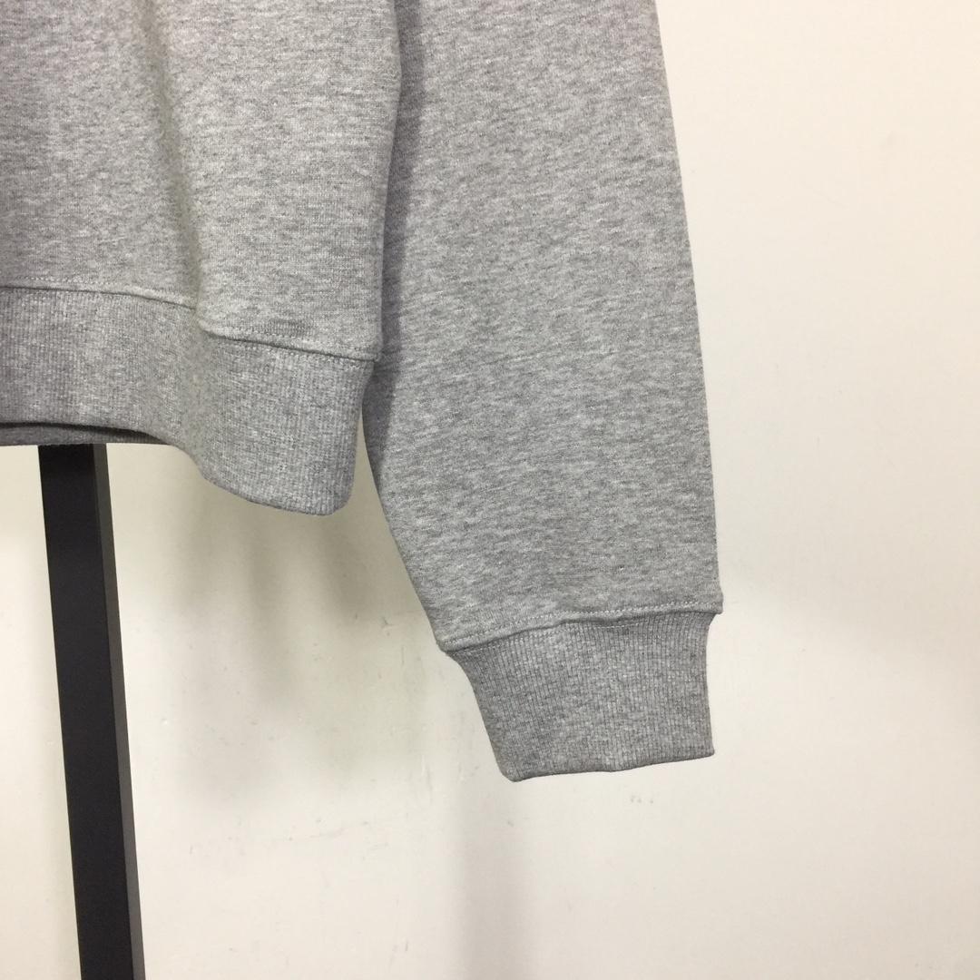 Celine Blason Loose Sweatshirt In Cotton Fleece - DesignerGu