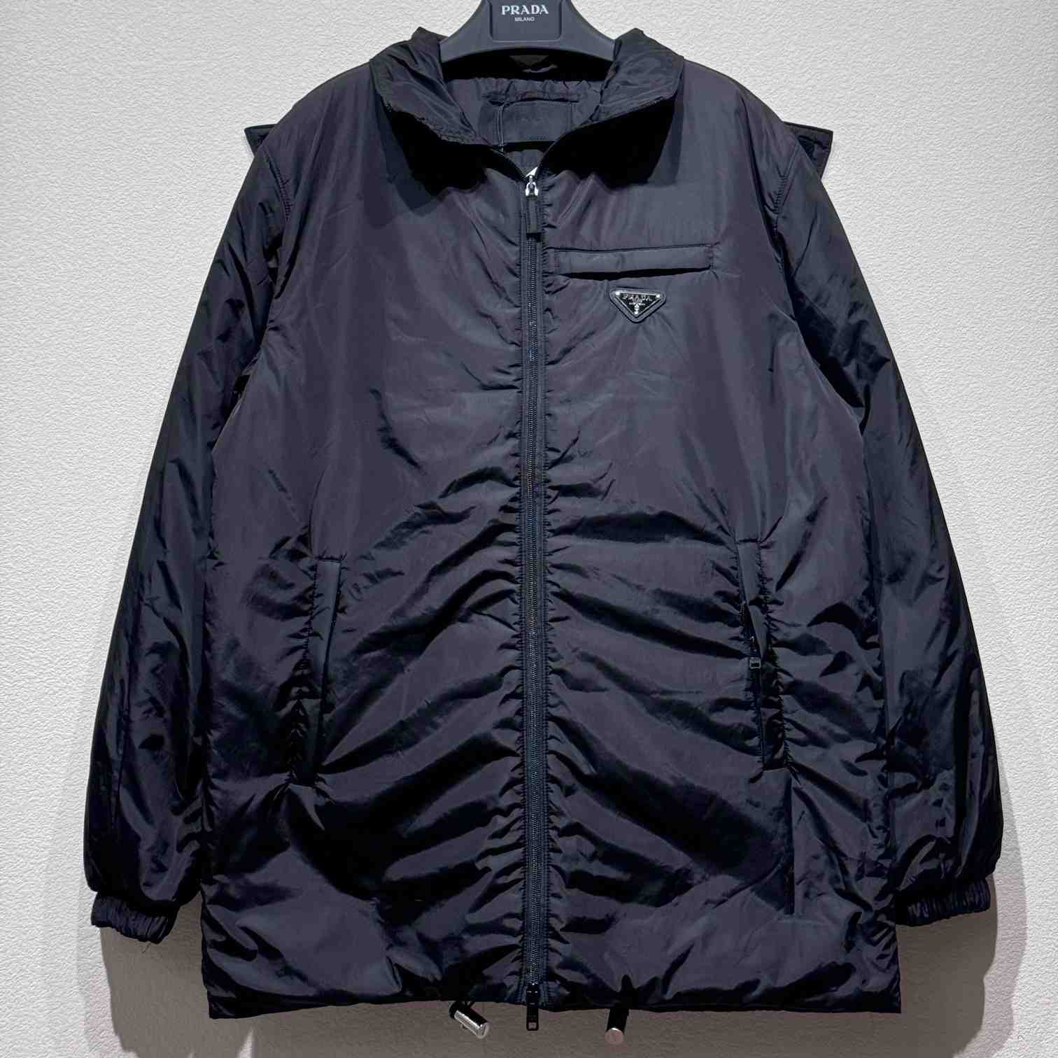 Prada Re-Nylon Puffer Jacket - DesignerGu