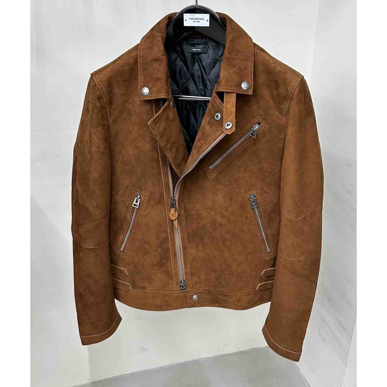 Tom Ford Double-breasted Biker Jacket - DesignerGu