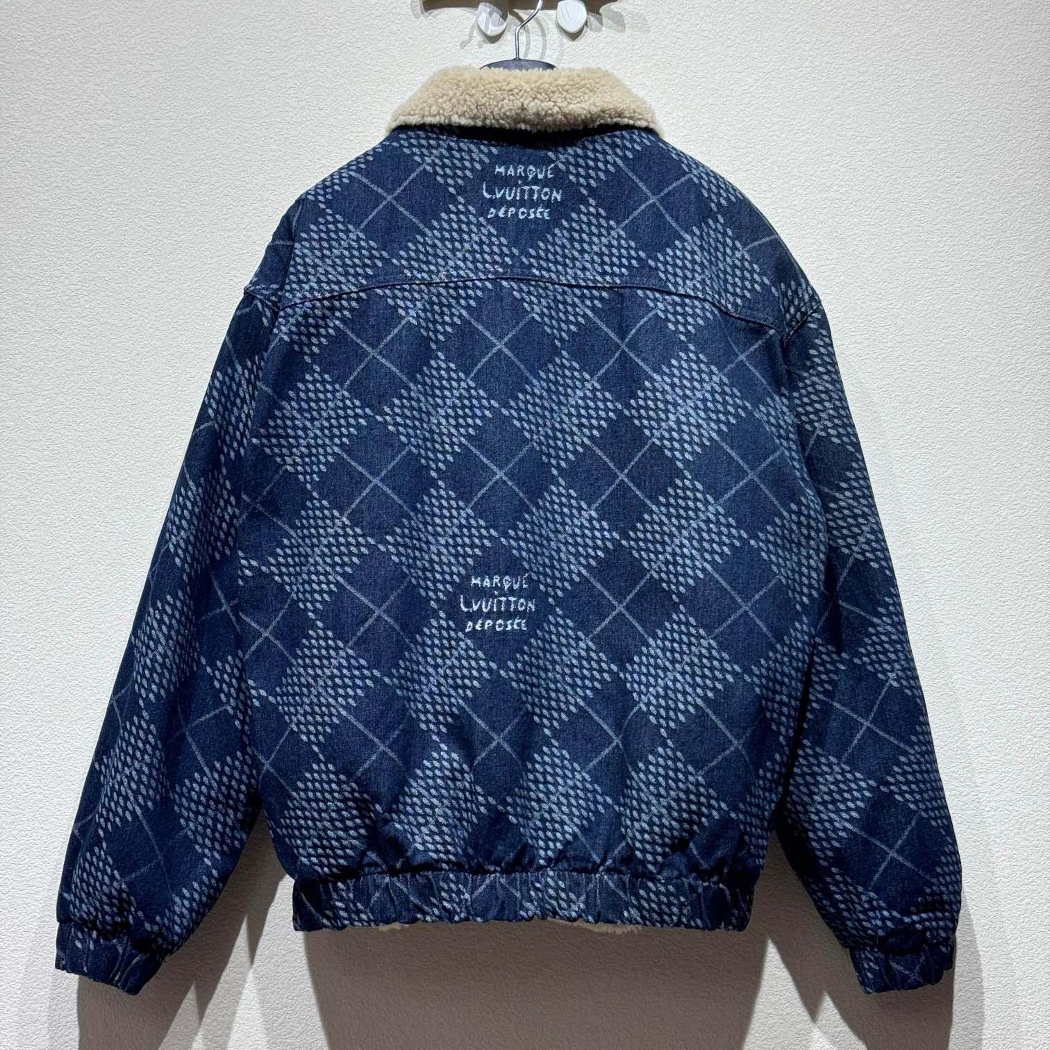 Louis Vuitton Denim Fleece Blouson  1AGINP - DesignerGu