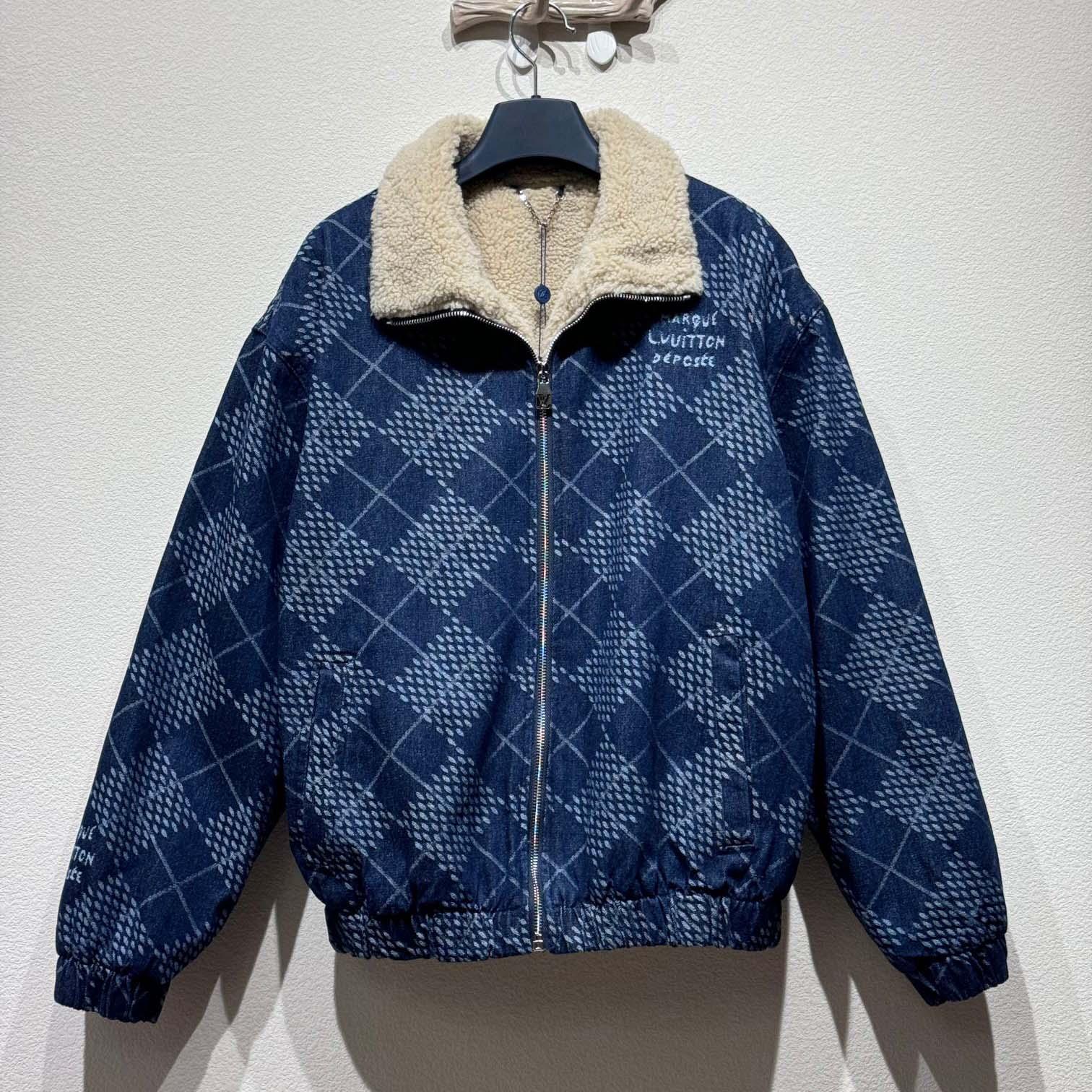 Louis Vuitton Denim Fleece Blouson  1AGINP - DesignerGu