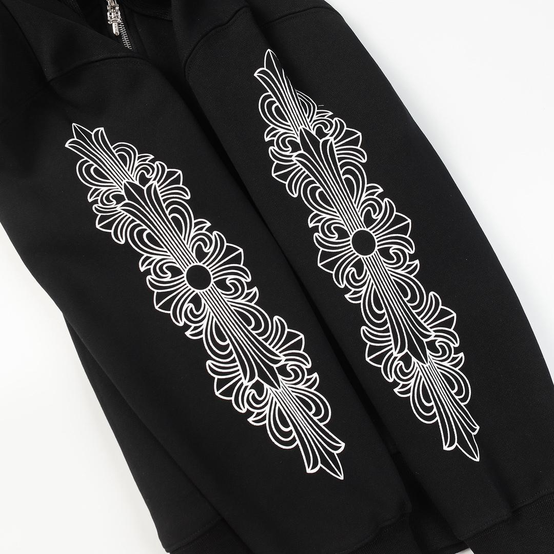 Chrome Hearts Cotton Zip-up Hoodie - DesignerGu