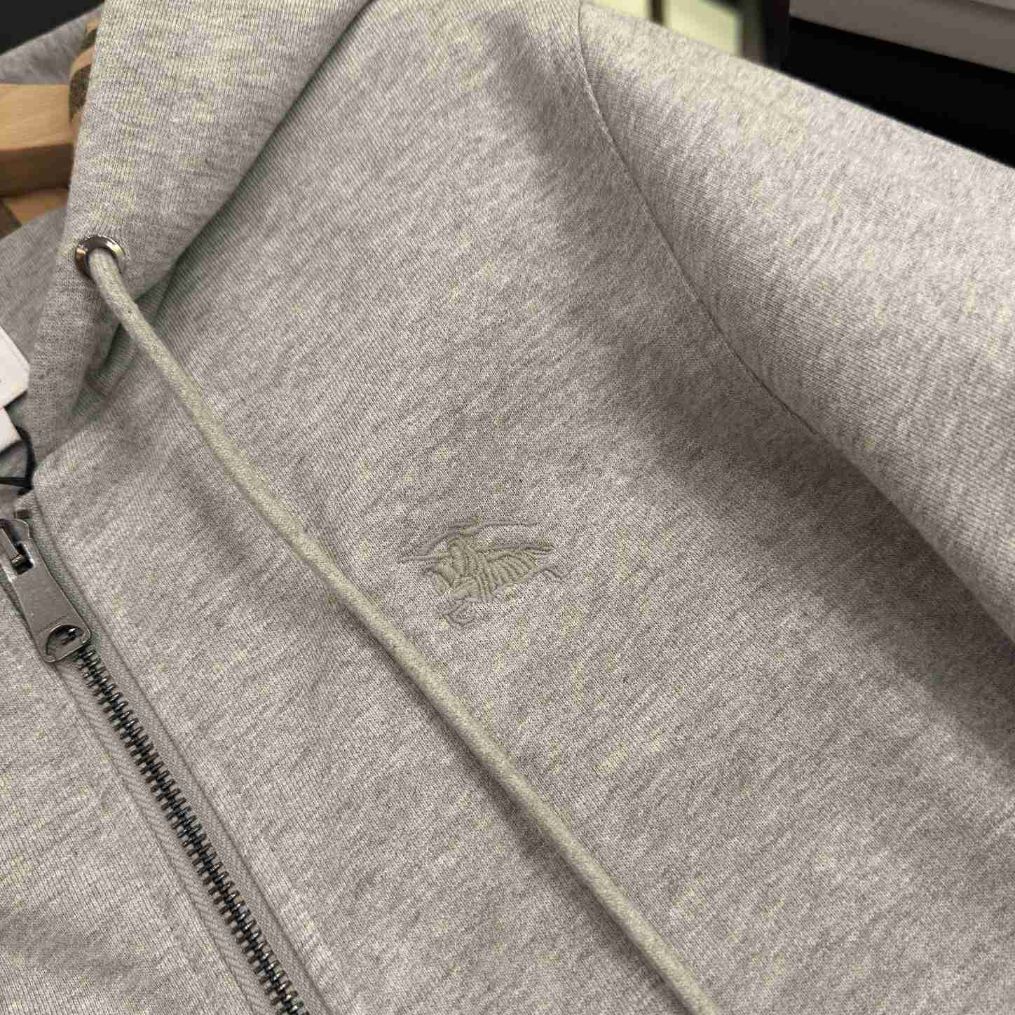 Burberry Cotton Zip Hoodie - DesignerGu