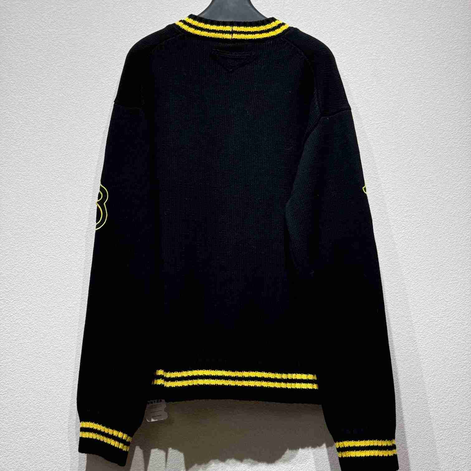 Prada Wool And Cashmere Cardigan - DesignerGu