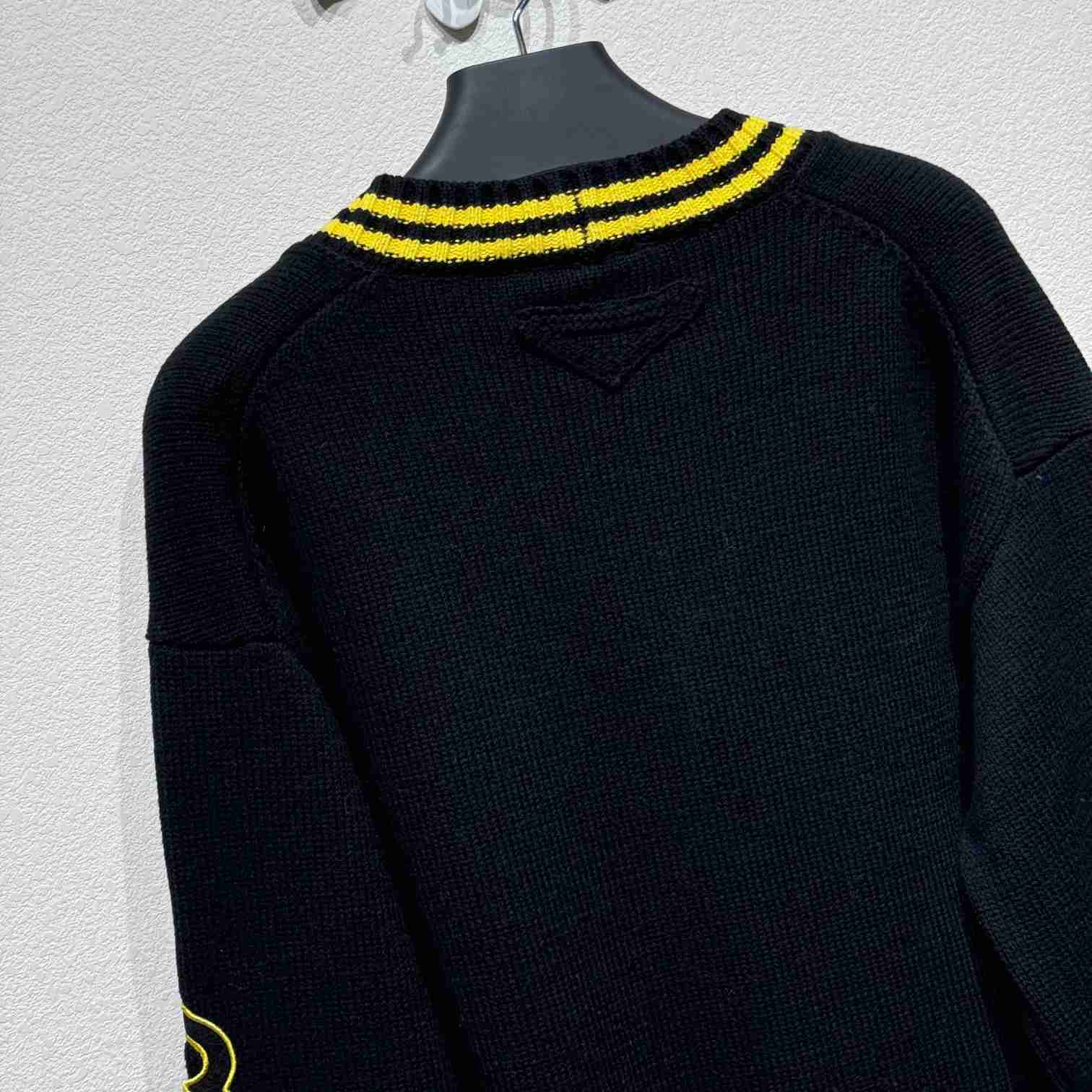 Prada Wool And Cashmere Cardigan - DesignerGu