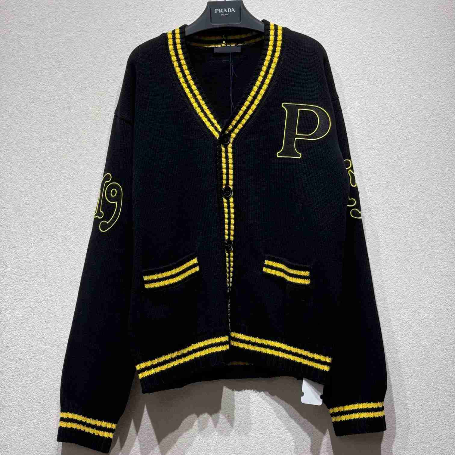 Prada Wool And Cashmere Cardigan - DesignerGu