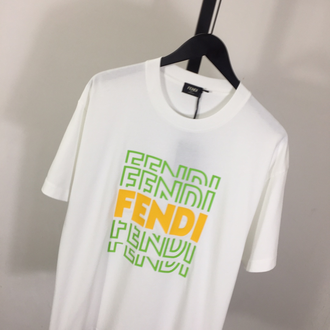 Fendi Cotton T-shirt - DesignerGu