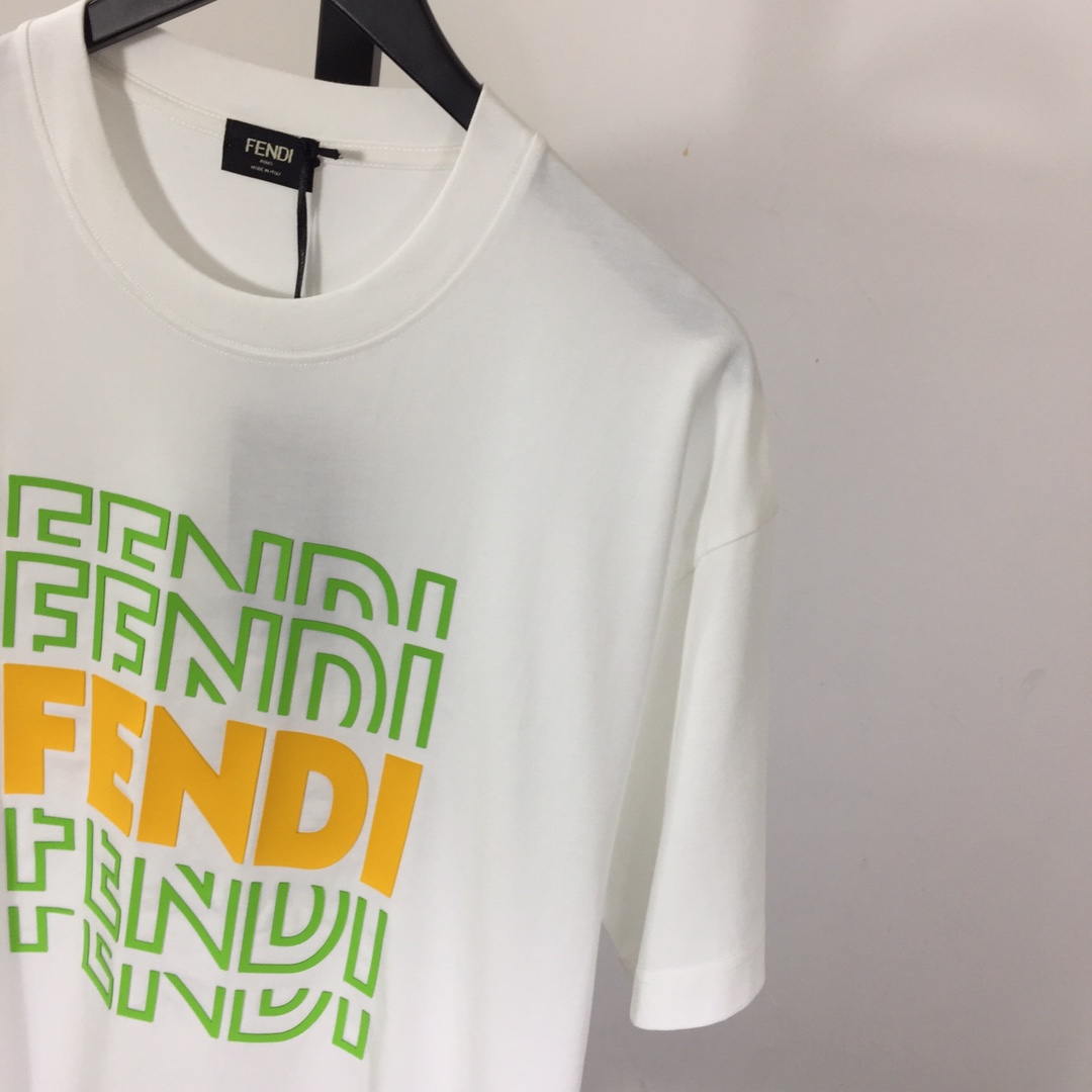 Fendi Cotton T-shirt - DesignerGu