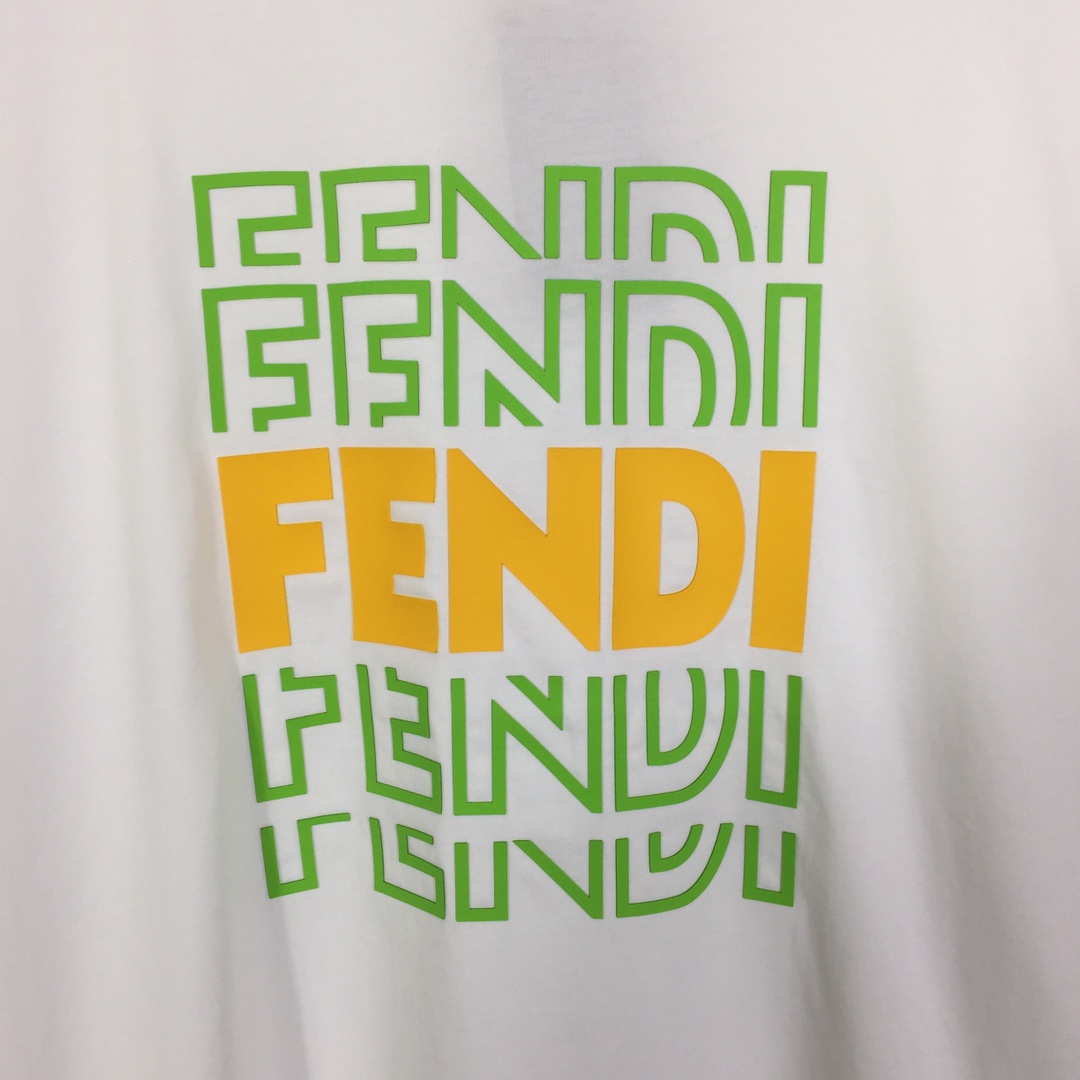 Fendi Cotton T-shirt - DesignerGu