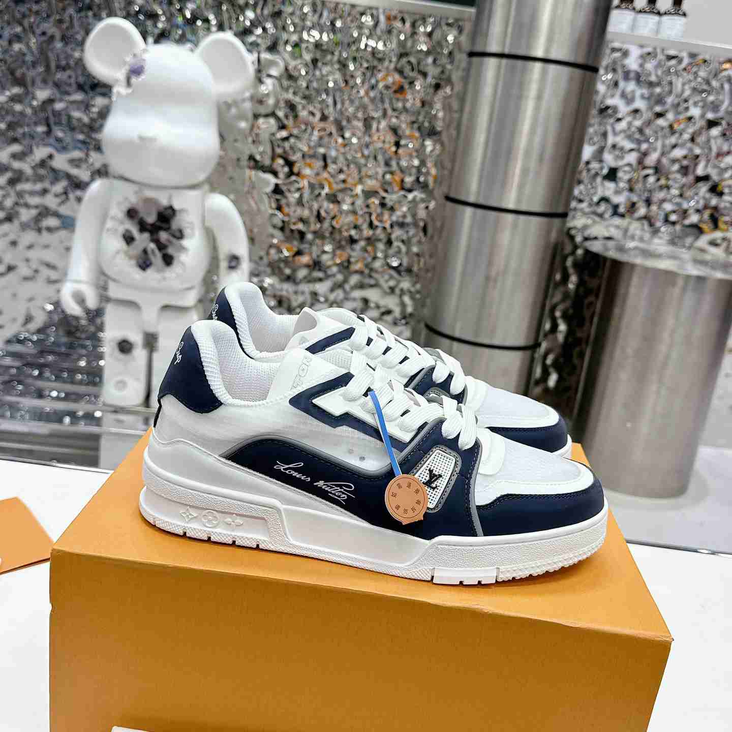 Louis Vuitton LV Trainer Sneaker   1AD6TJ - DesignerGu