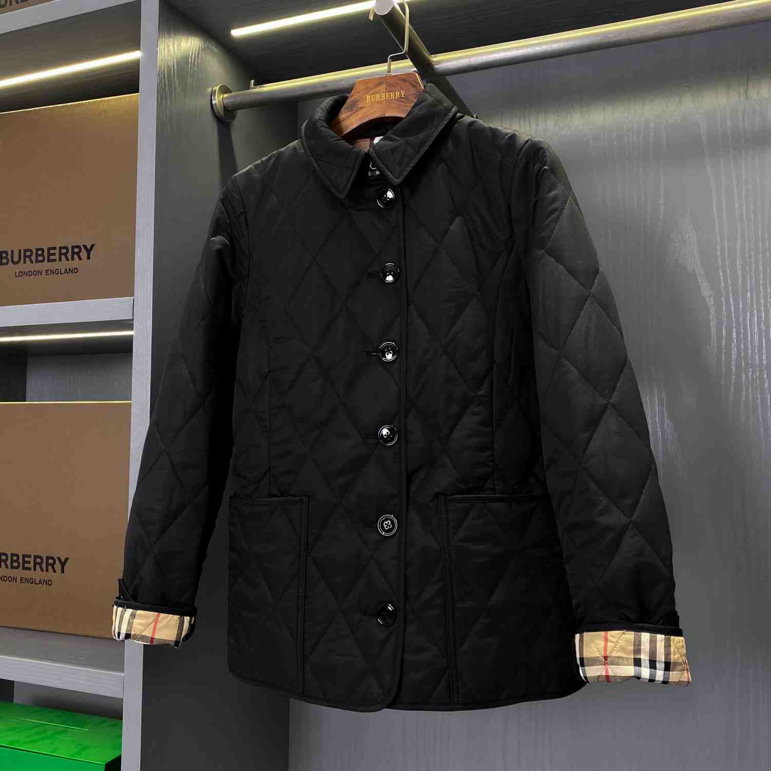 Burberry Quilted Thermoregulated Jacket - DesignerGu