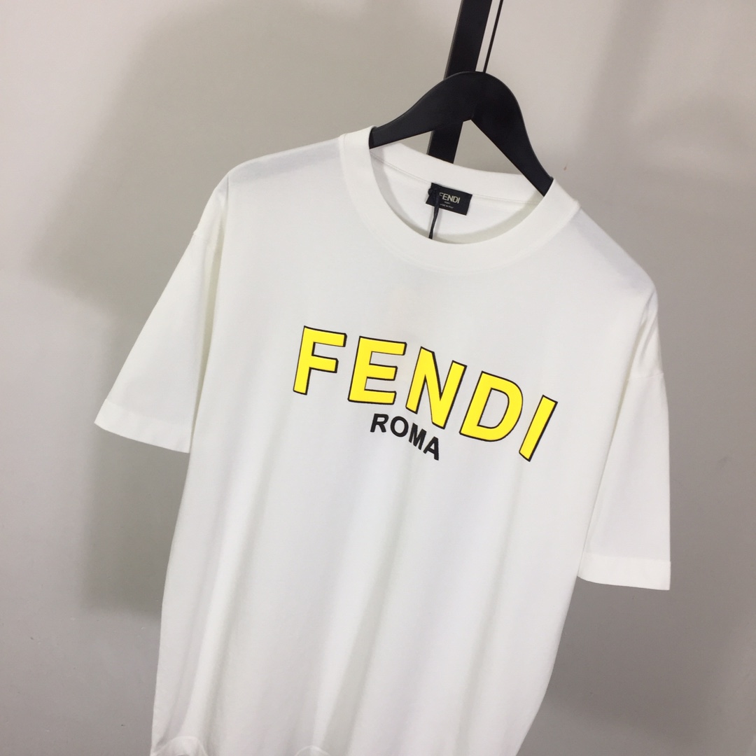 Fendi Cotton T-shirt - DesignerGu