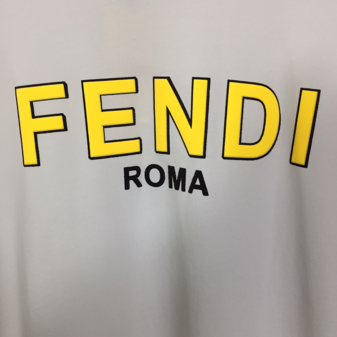 Fendi Cotton T-shirt - DesignerGu