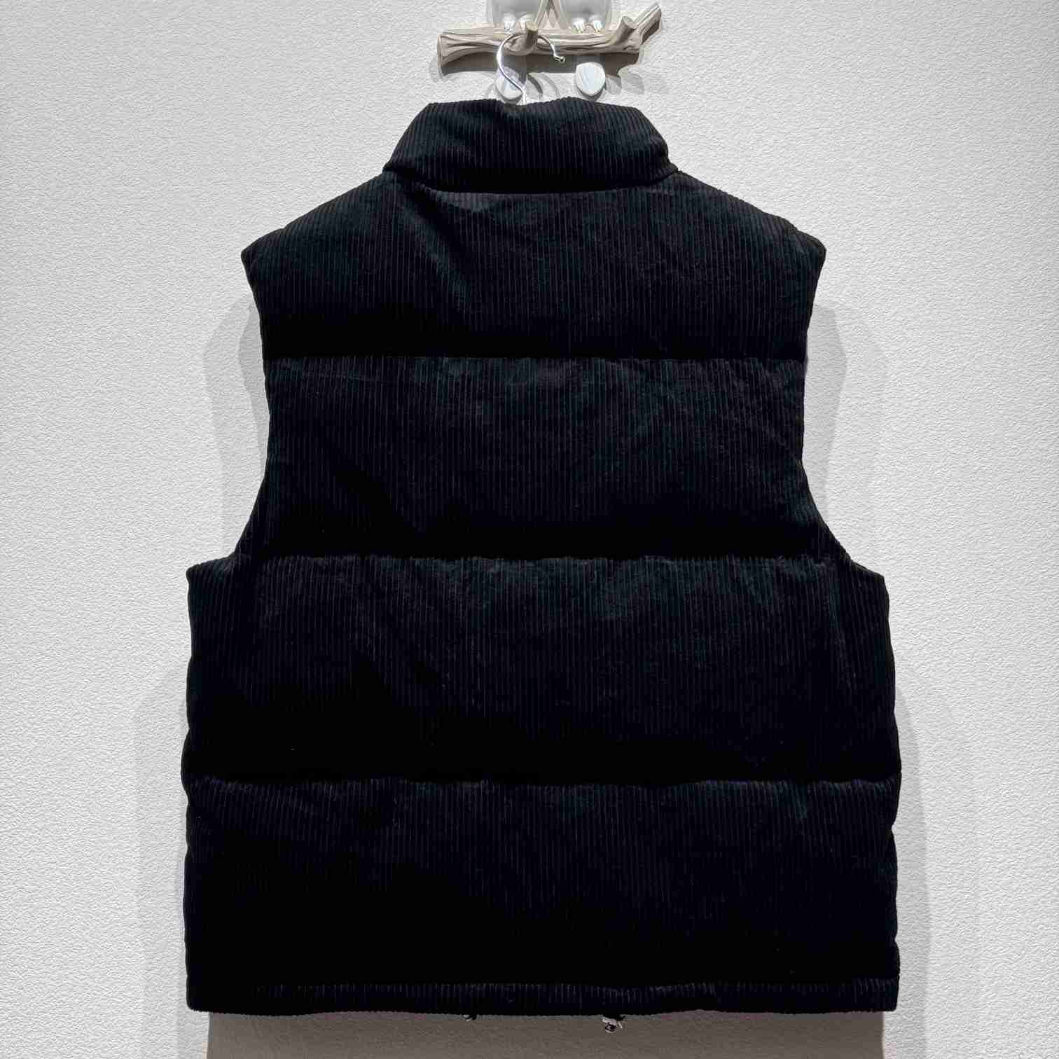 Prada Hooded Technical Fabric Down Vest - DesignerGu