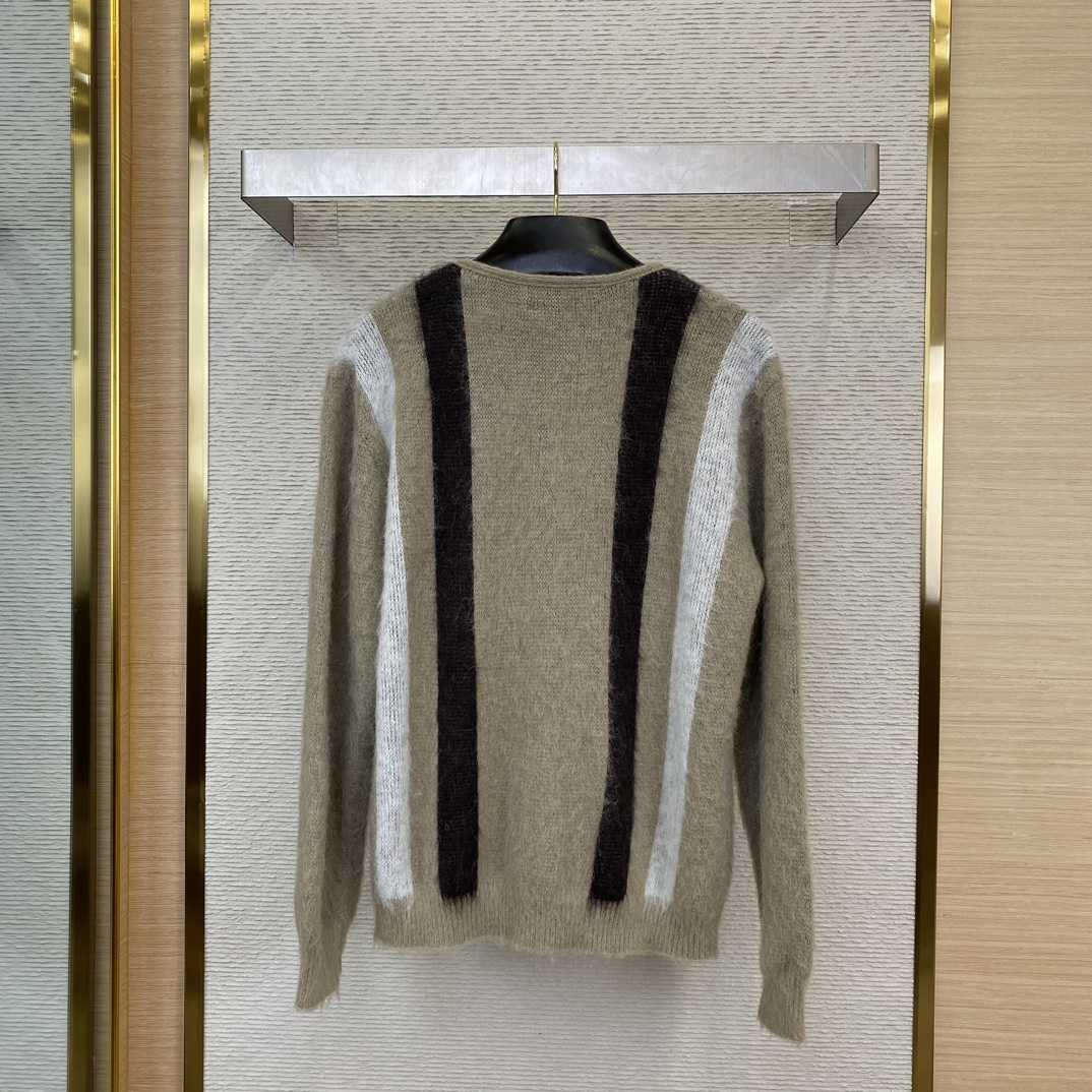 Celine Cardigan In Brushed Mohair - DesignerGu