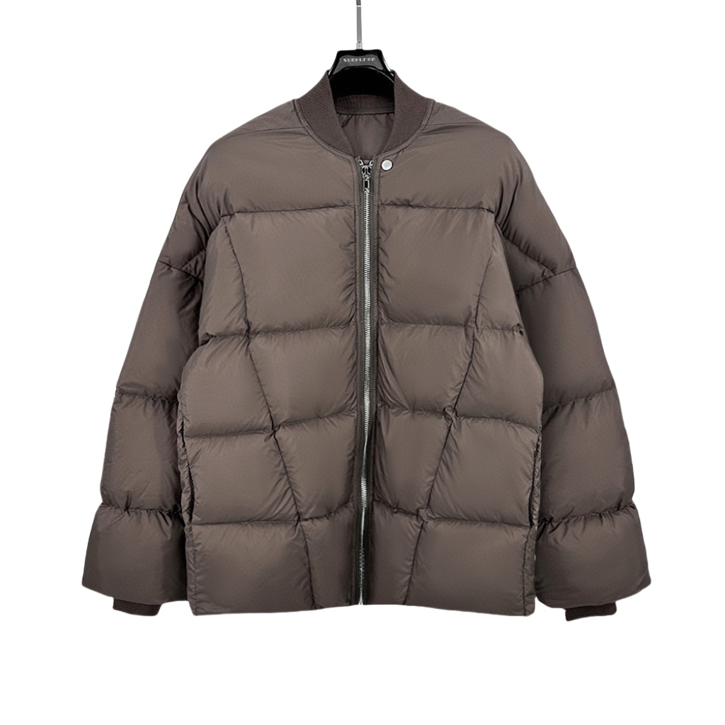 Rick Owens Zipped Padded Jacket - DesignerGu