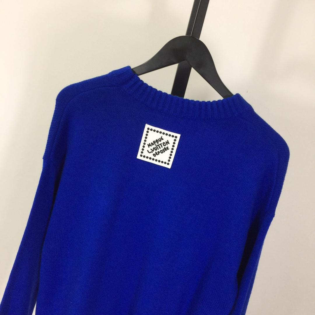 Louis Vuitton Logo Sweater - DesignerGu