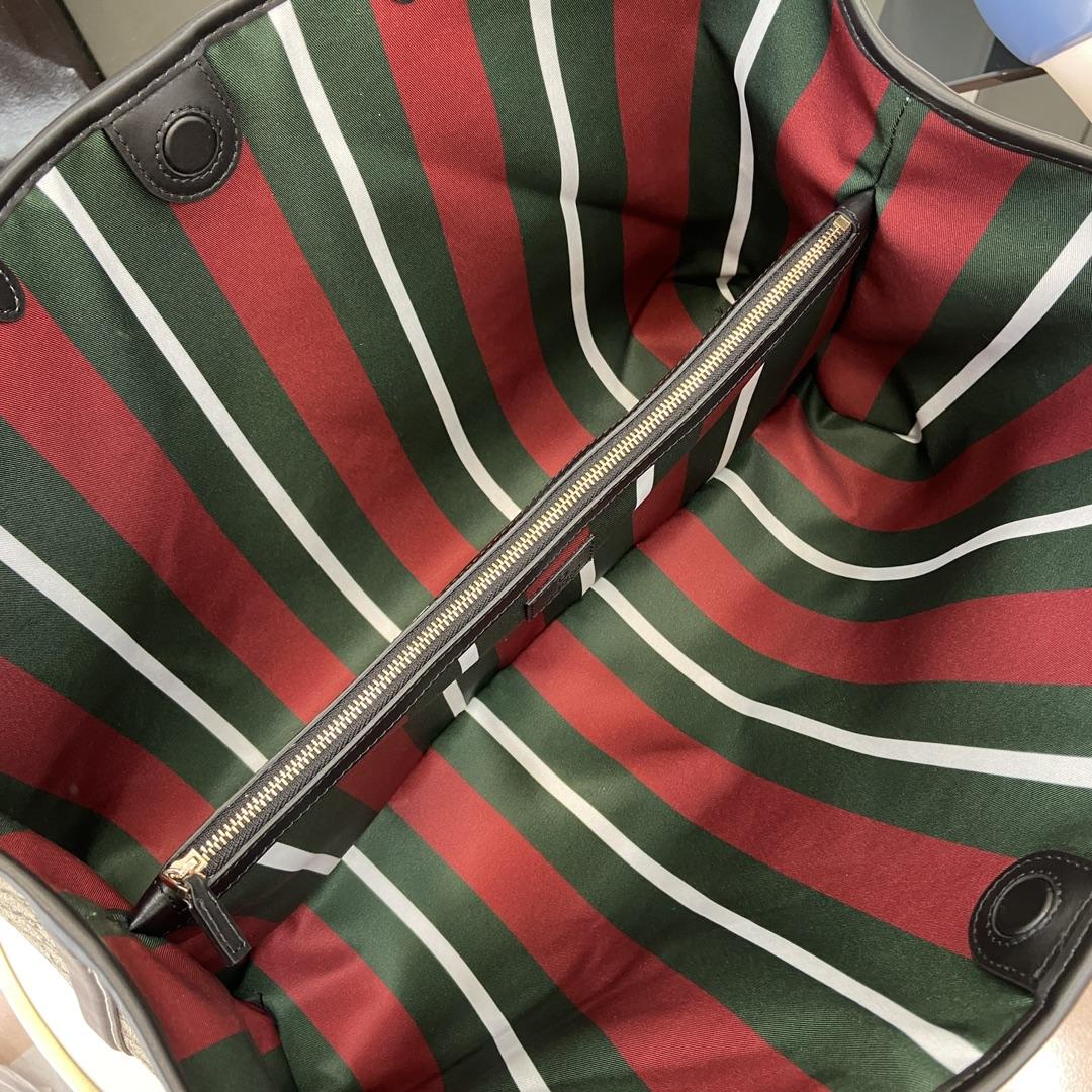 Gucci GG Emblem Large Tote Bag - DesignerGu