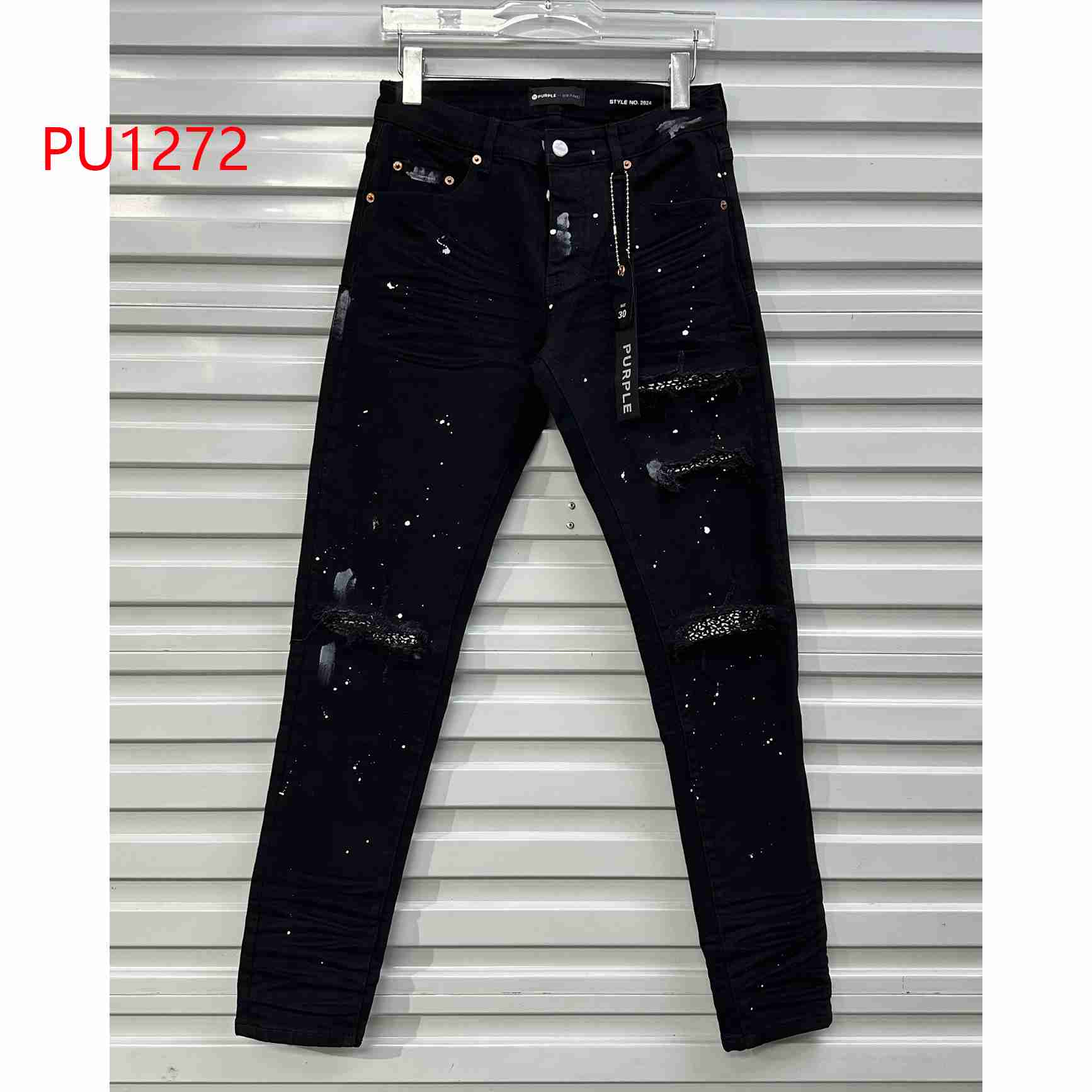 Purple-Brand Jeans   PU1272 - DesignerGu