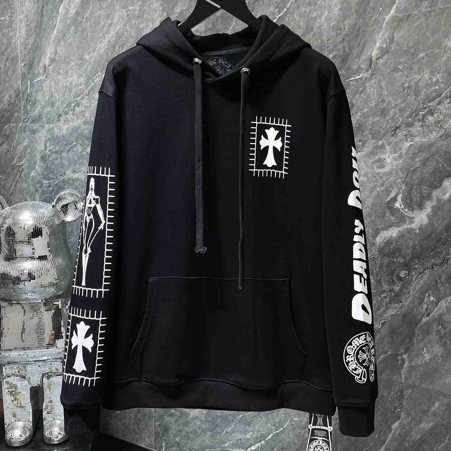 Chrome Hearts Cotton Hoodie - DesignerGu