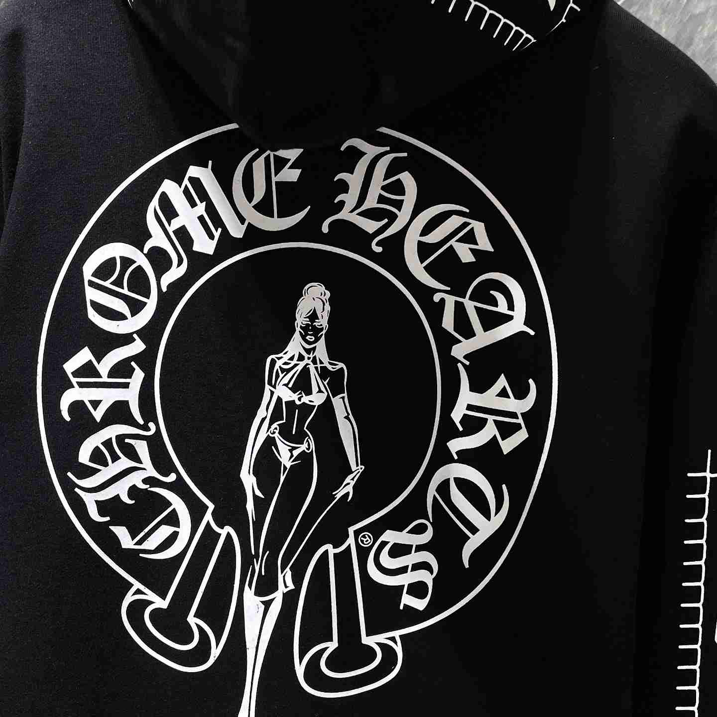 Chrome Hearts Cotton Hoodie - DesignerGu