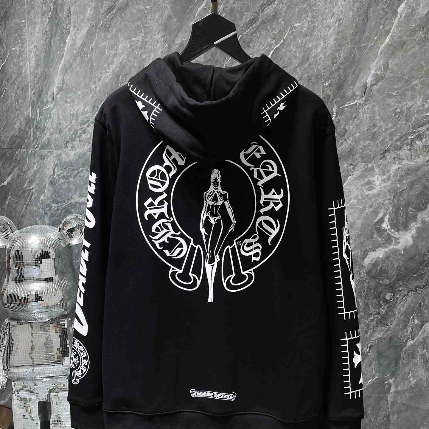 Chrome Hearts Cotton Hoodie - DesignerGu