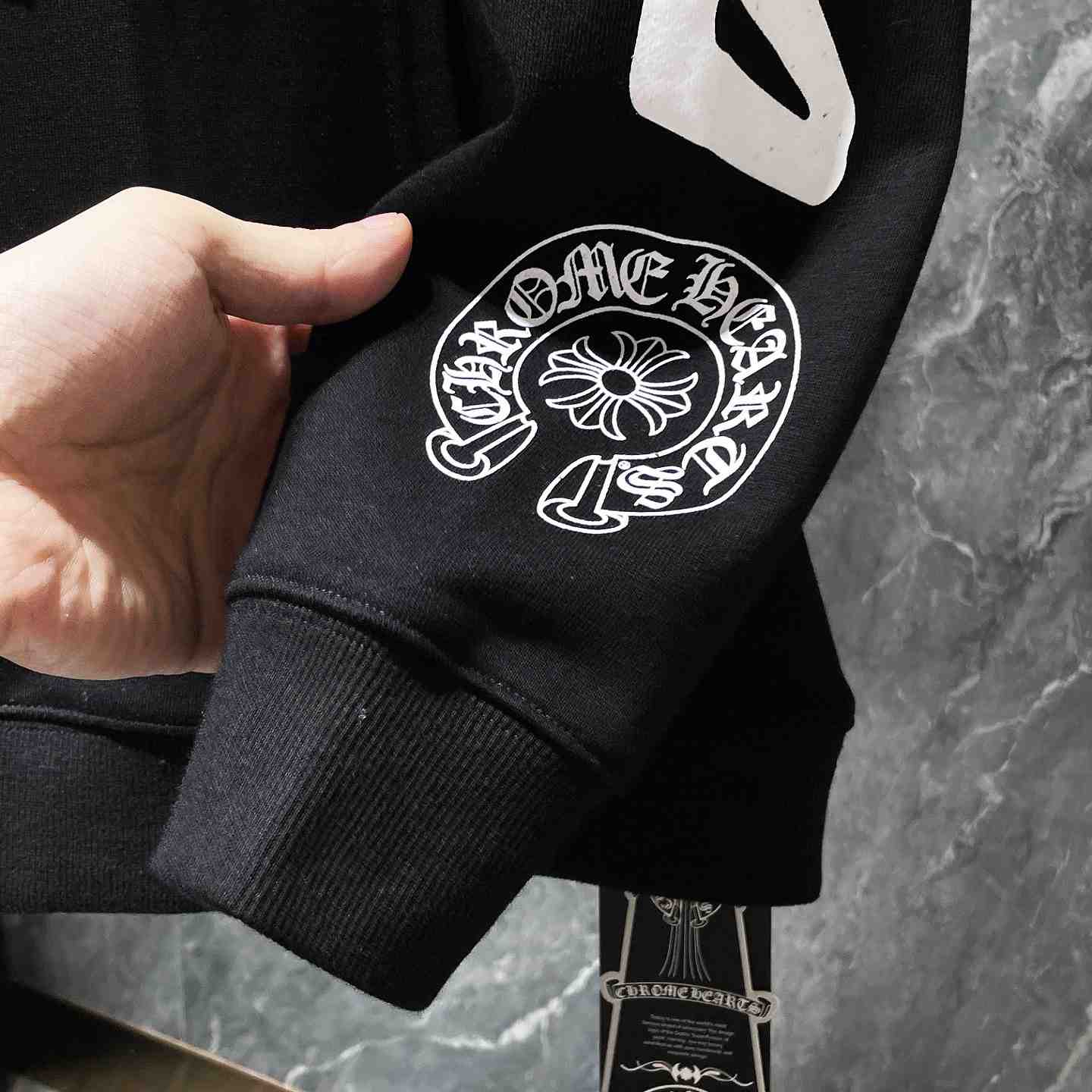 Chrome Hearts Cotton Hoodie - DesignerGu