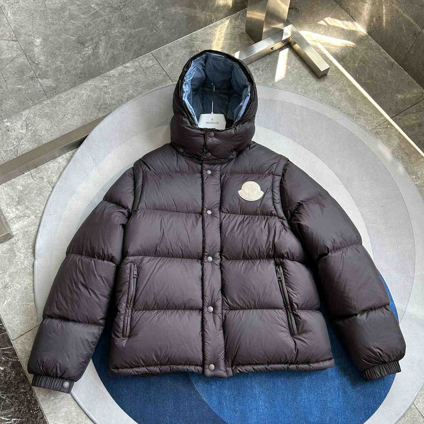 Moncler Cyclone 2-IN-1 Short Down Jacket - DesignerGu