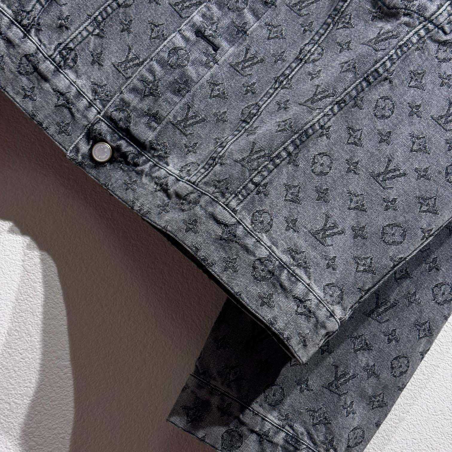 Louis Vuitton Monogram Jacquard Denim Jacket - DesignerGu