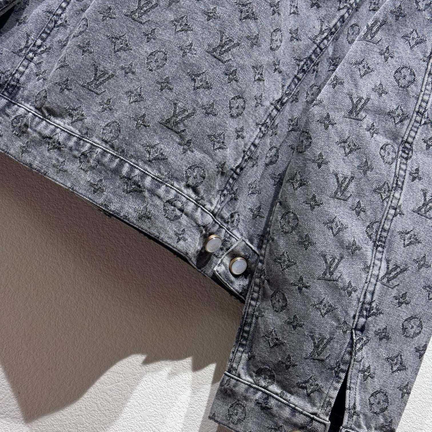 Louis Vuitton Monogram Jacquard Denim Jacket - DesignerGu