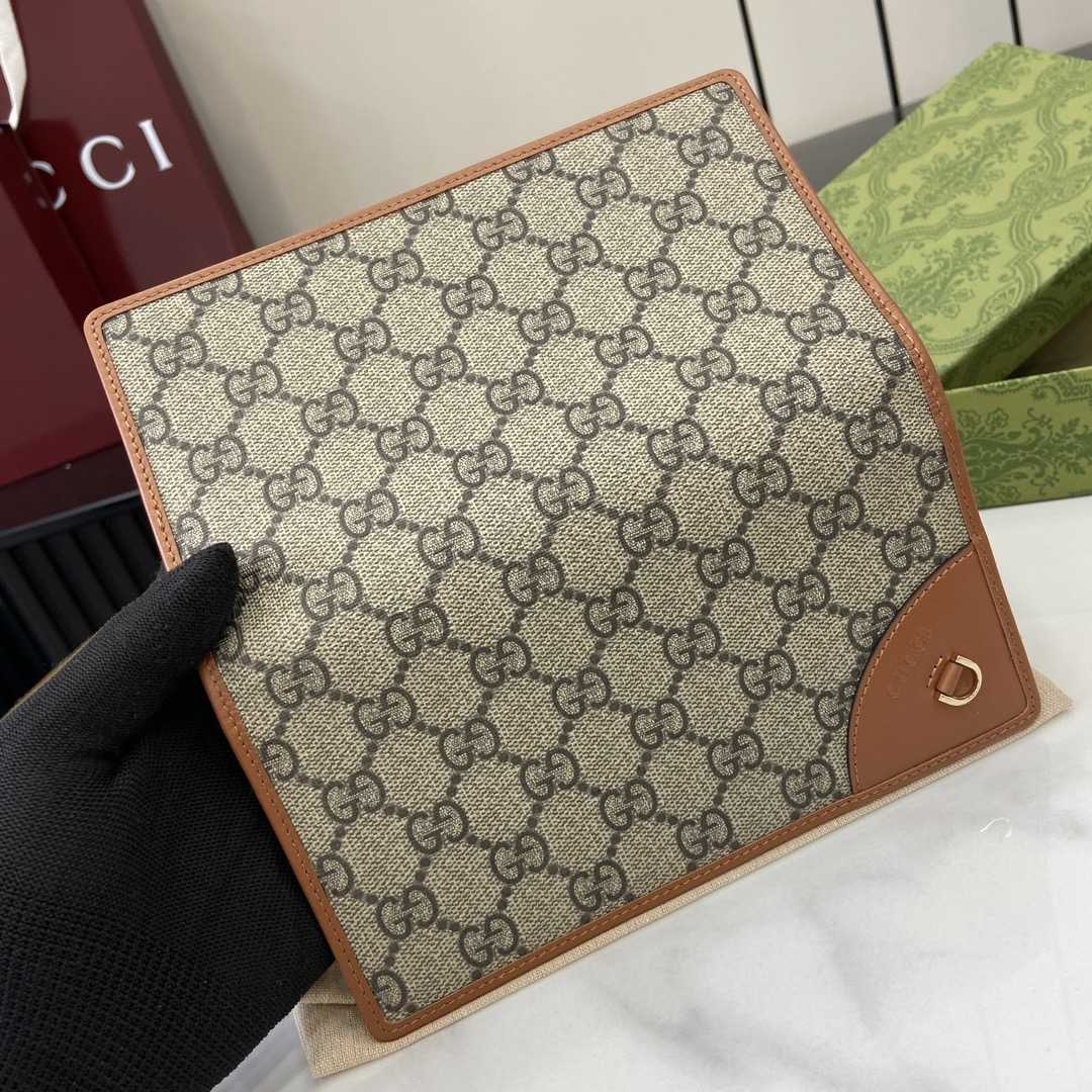 Gucci GG Emblem Continental Wallet - DesignerGu