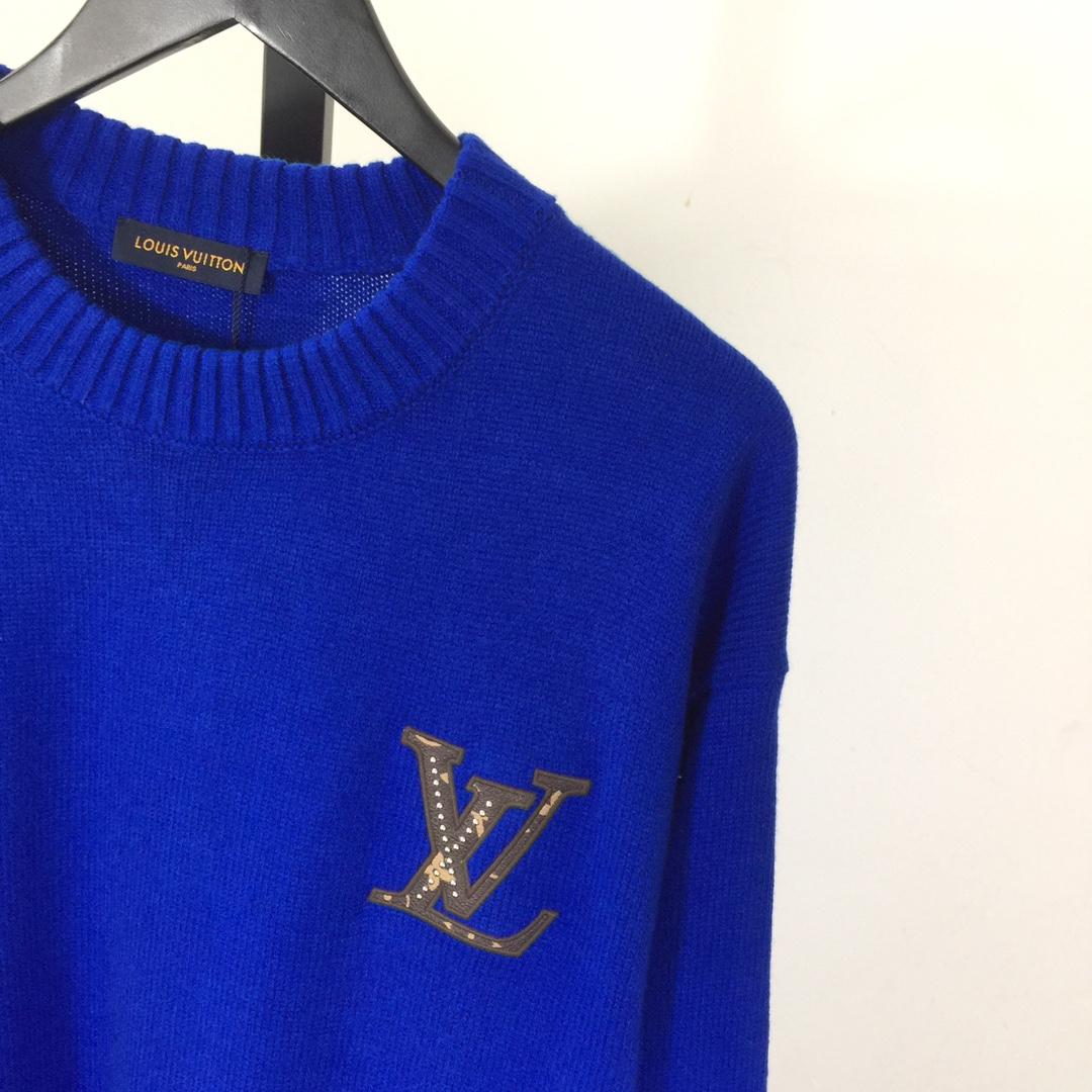 Louis Vuitton Logo Sweater - DesignerGu