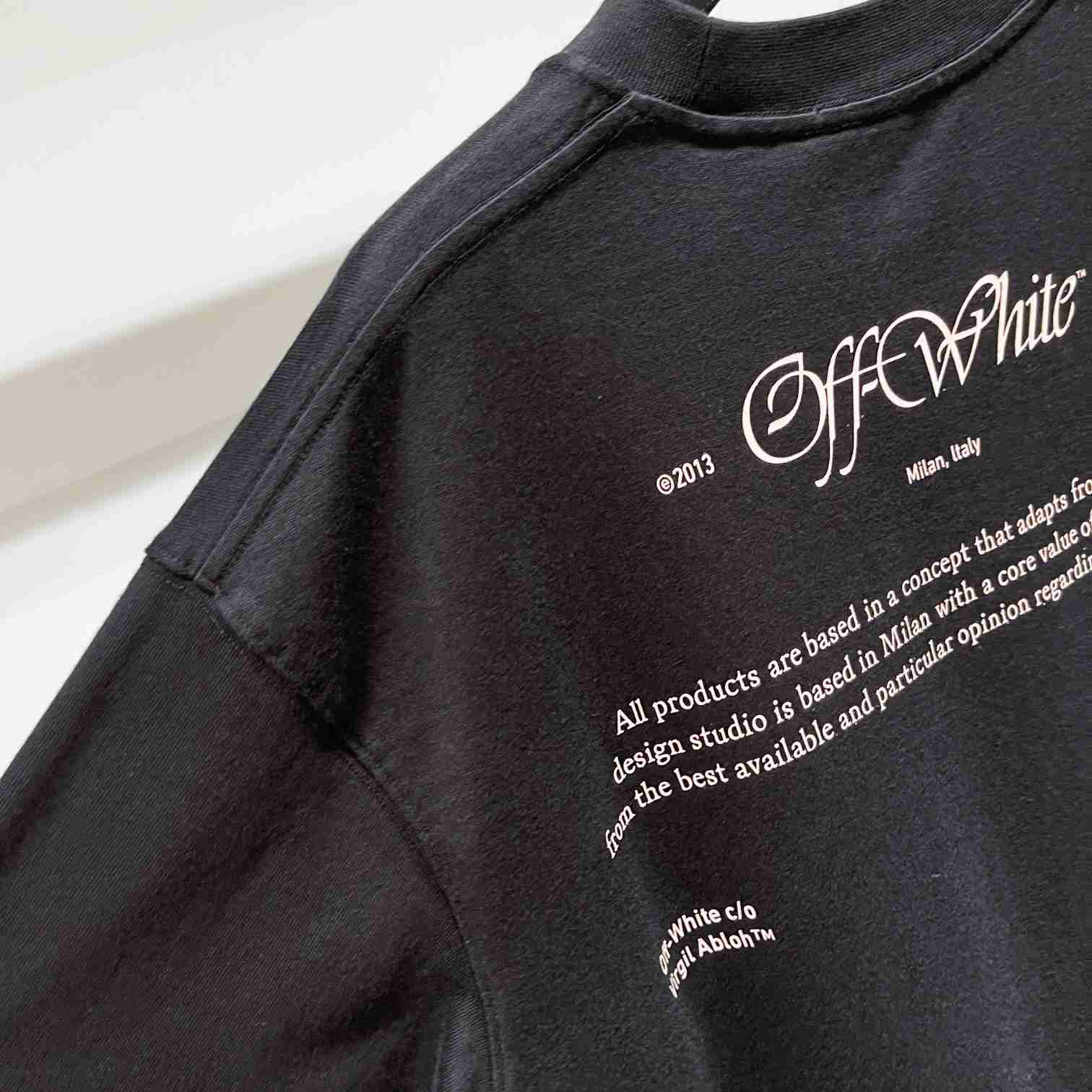 Off-White Script Mary Skate T-Shirt - DesignerGu