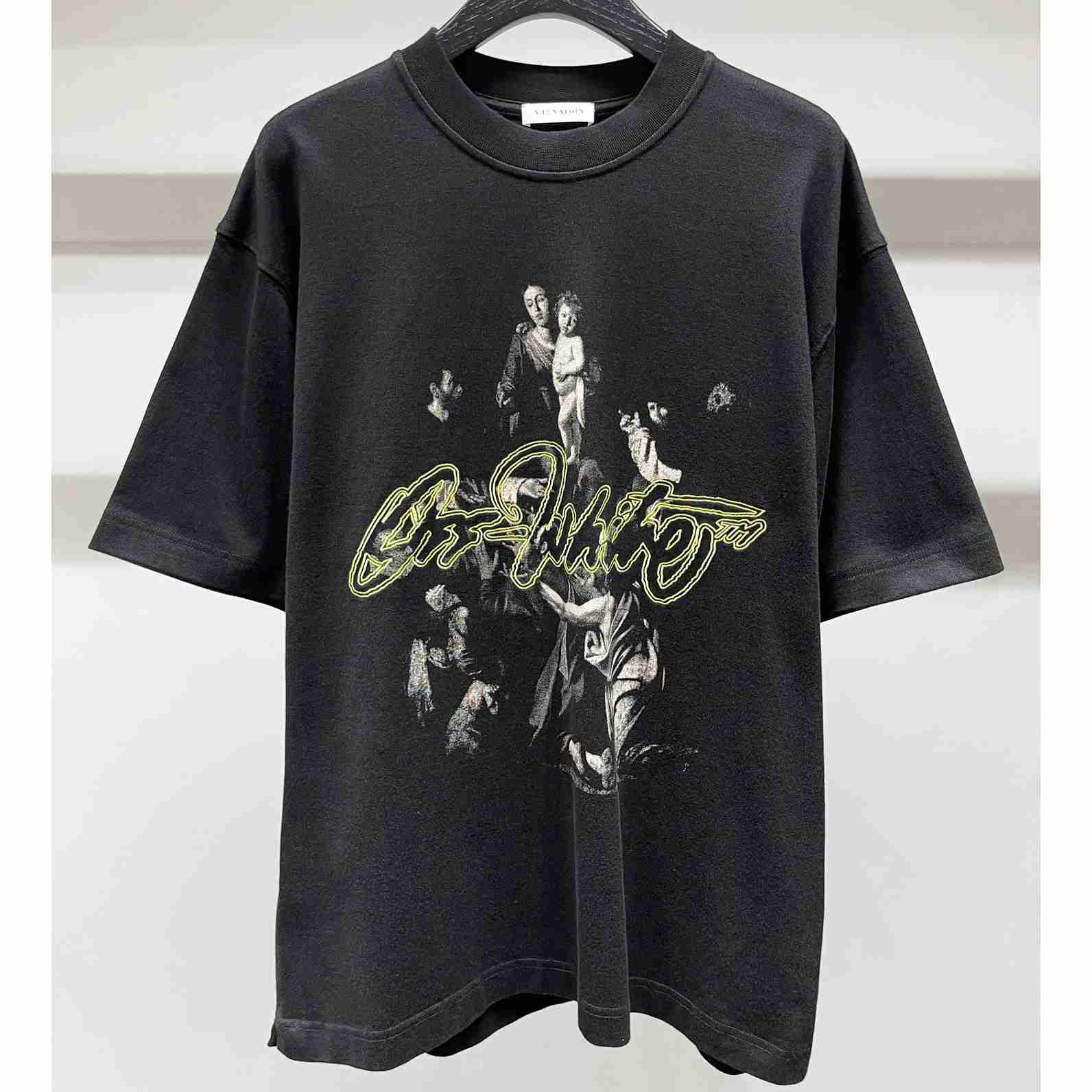 Off-White Script Mary Skate T-Shirt - DesignerGu