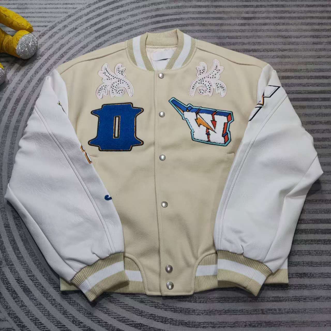 Off-White Wo Thunderbolt Varsity - DesignerGu