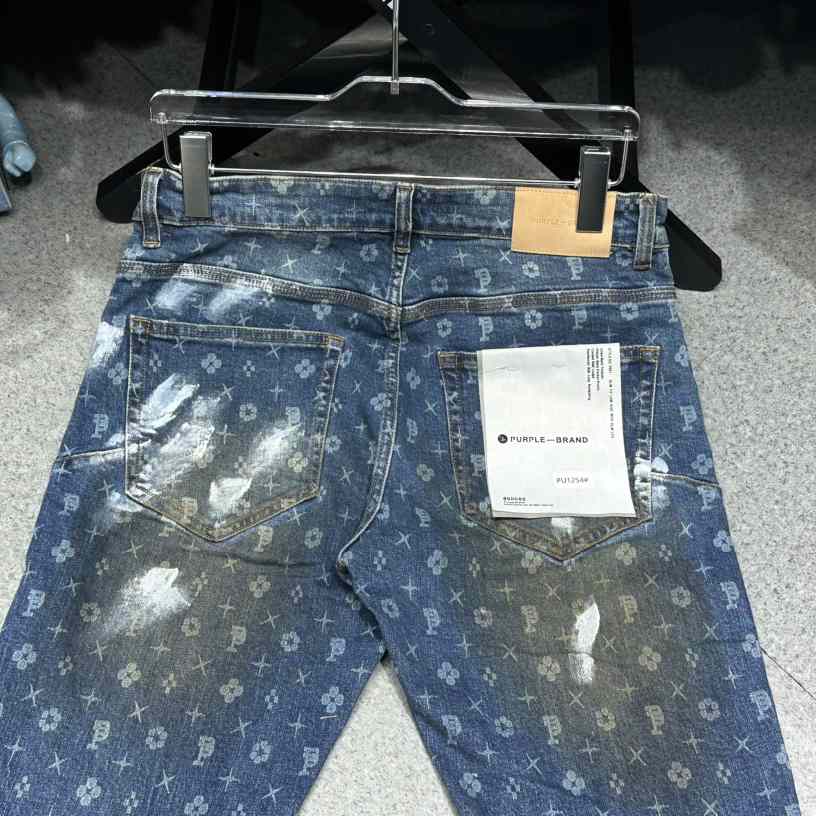 Purple-Brand Jeans   PU1254 - DesignerGu