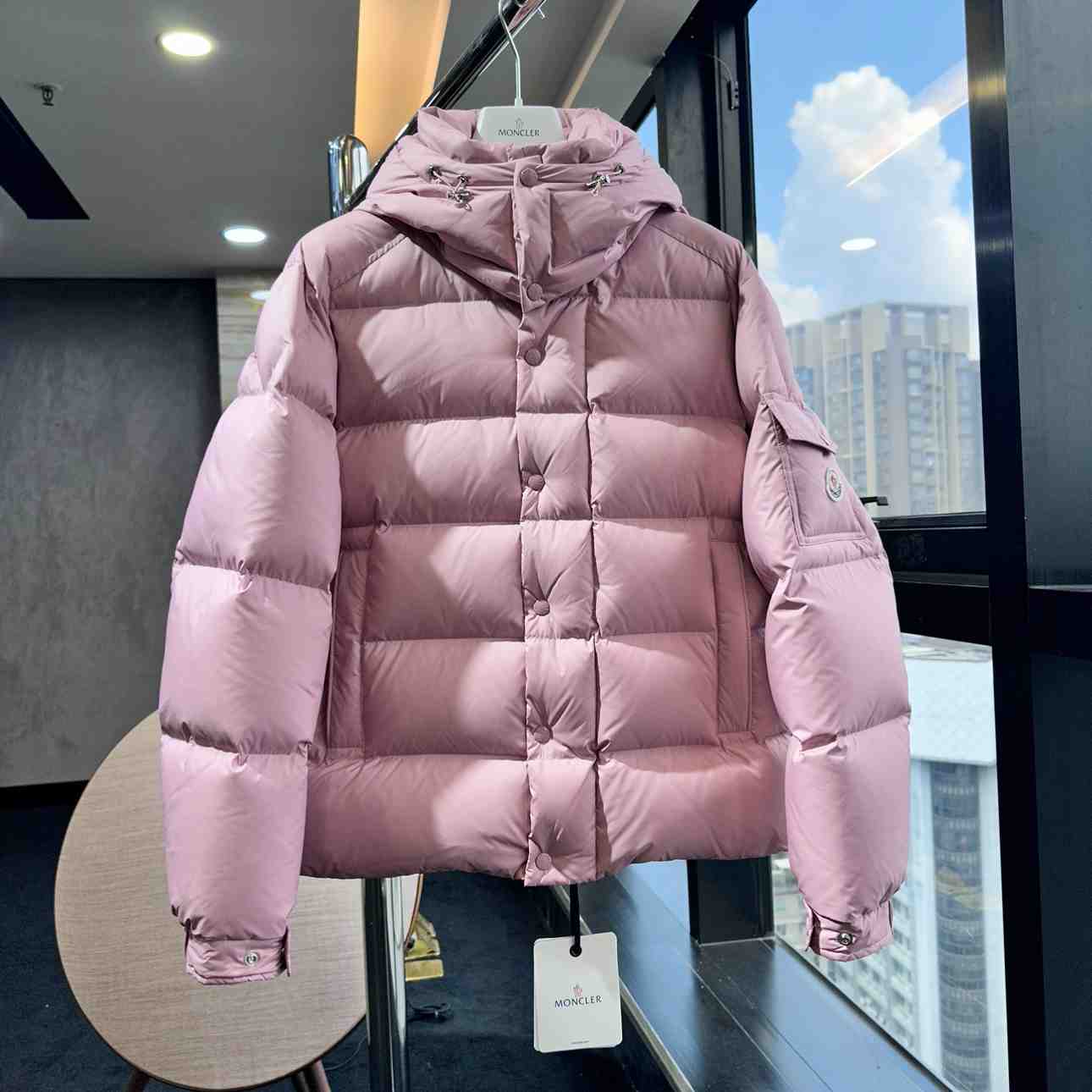 Moncler Maya 70 Hooded Short Down Jacket - DesignerGu