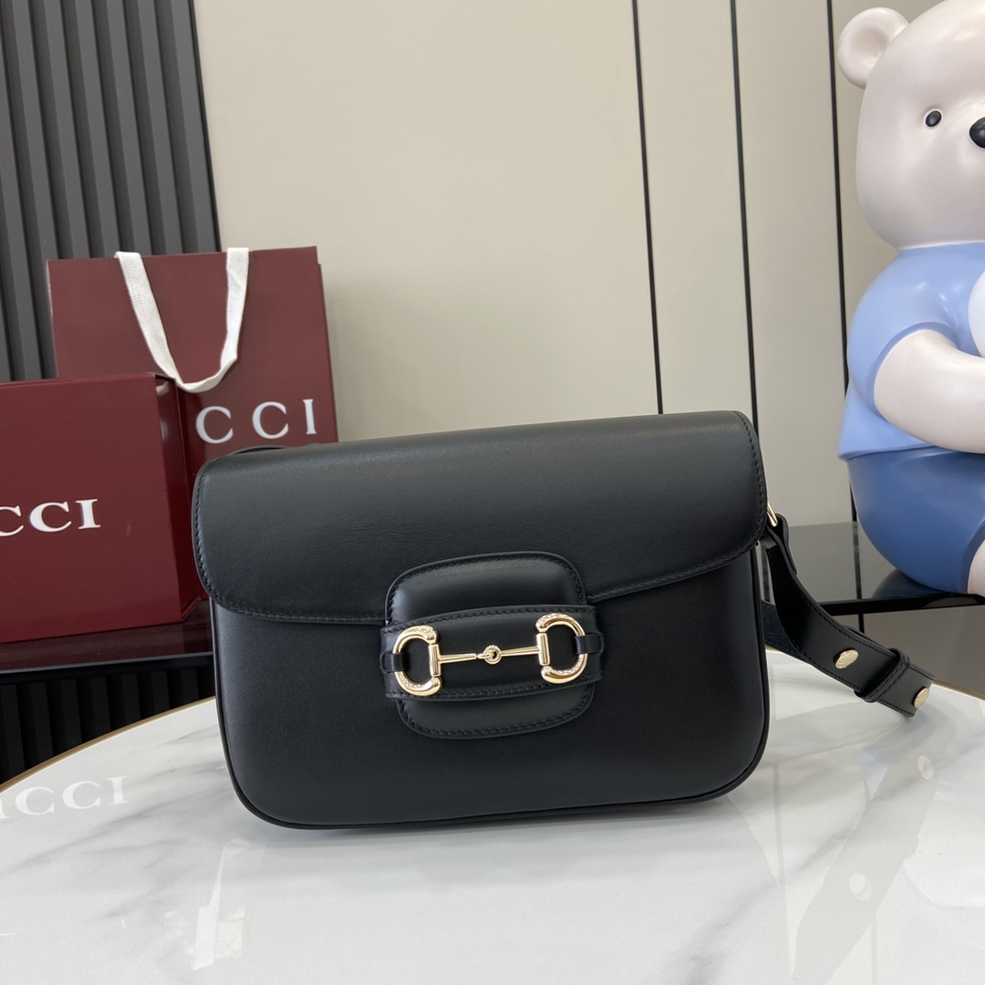 Gucci Horsebit 1955 Soft Small Shoulder Bag - DesignerGu