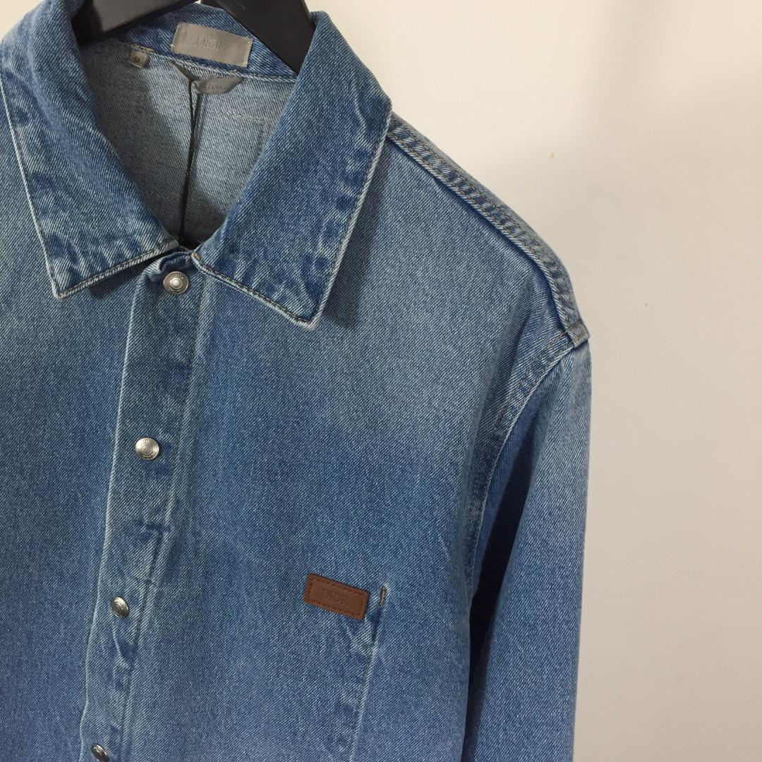 Dior Denim Overshirt - DesignerGu