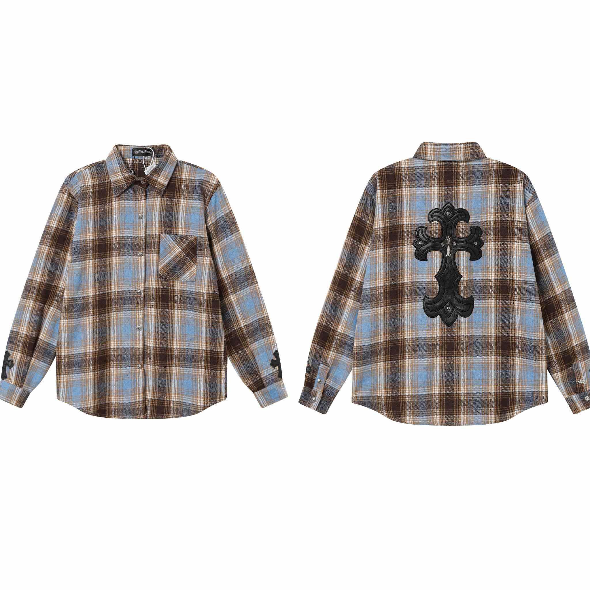 Chrome Hearts Check Shirt - DesignerGu