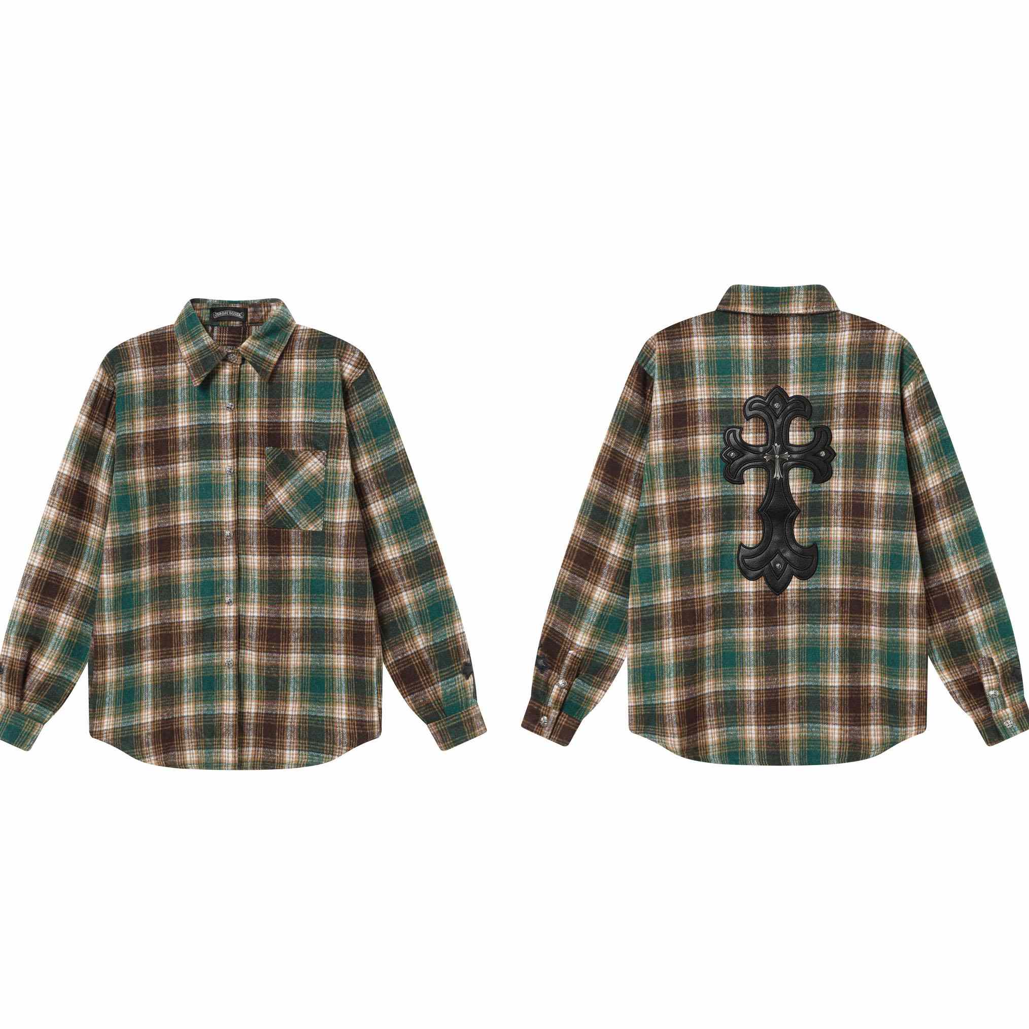 Chrome Hearts Check Shirt - DesignerGu