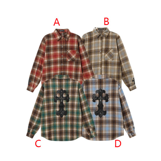 Chrome Hearts Check Shirt - DesignerGu