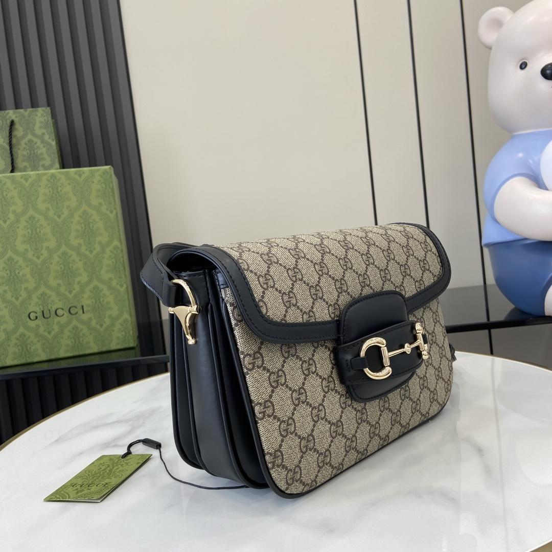 Gucci Horsebit 1955 Soft Small Shoulder Bag - DesignerGu