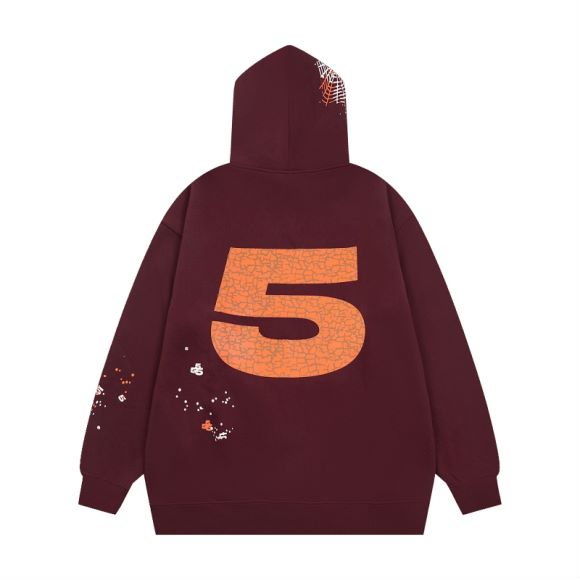 Sp5der Nocturnal Highway Cotton Hoodie - DesignerGu