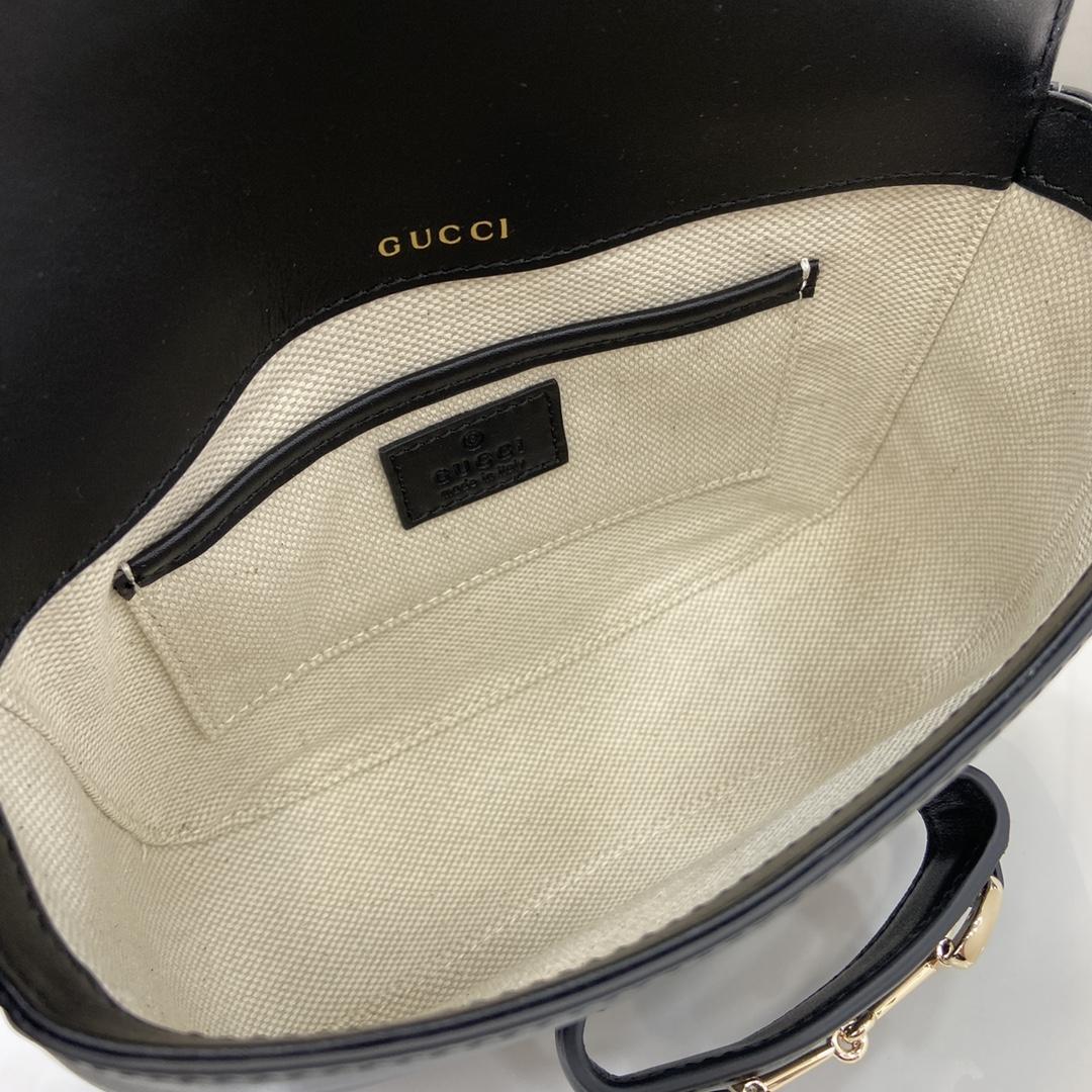 Gucci Horsebit 1955 Soft Mini Shoulder Bag - DesignerGu