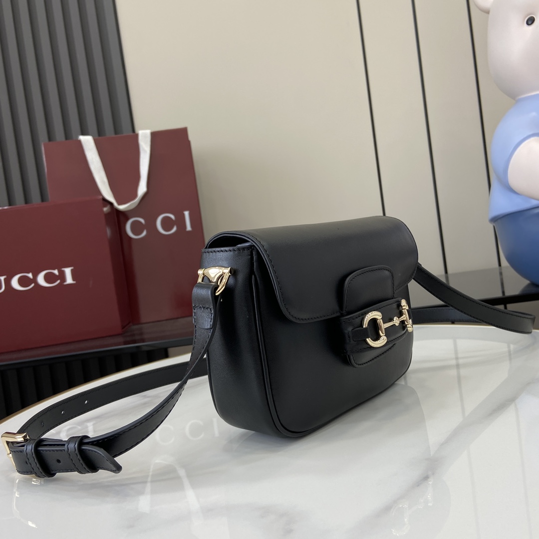 Gucci Horsebit 1955 Soft Mini Shoulder Bag - DesignerGu