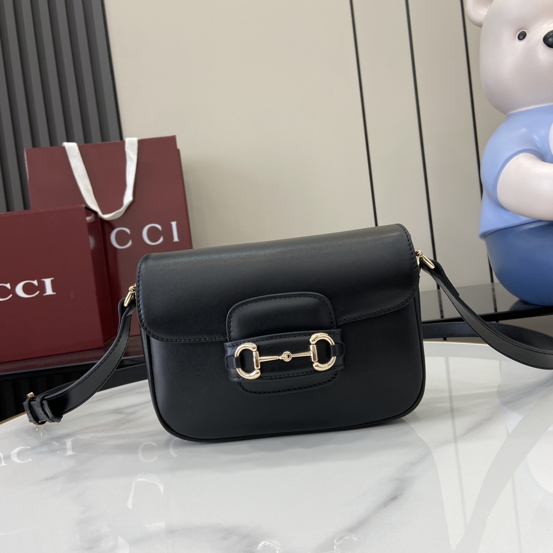 Gucci Horsebit 1955 Soft Mini Shoulder Bag - DesignerGu