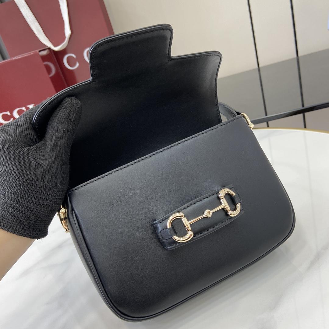 Gucci Horsebit 1955 Soft Mini Shoulder Bag - DesignerGu