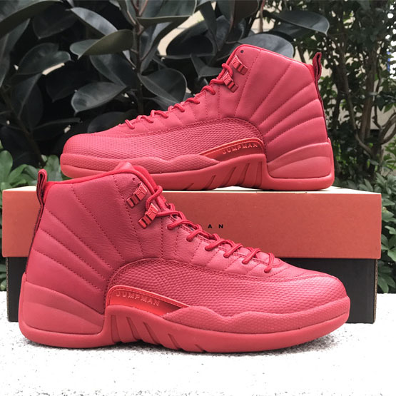 Air Jordan 12 “Gym Red” Sneaker  130690-601 - DesignerGu