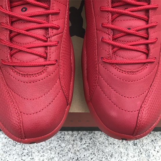 Air Jordan 12 “Gym Red” Sneaker  130690-601 - DesignerGu